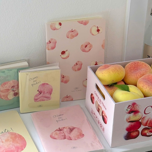 Vở kẻ ngang 80 trang - Peach Pocket - Đào hồng