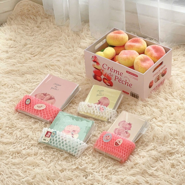 Sổ sketchbook khổ vuông 190gsm 72 trang Peach Pocket