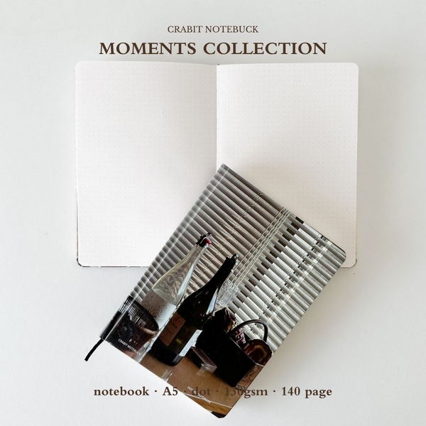 Sổ tay A5 chấm dot 130gsm Moment Collection - Chill Vibe