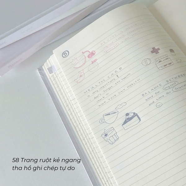Sổ lịch Planner 2025 - Size B5 - 6 Months