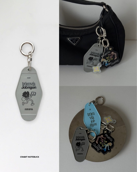 Móc khoá Trộm vía Hotel Keychain