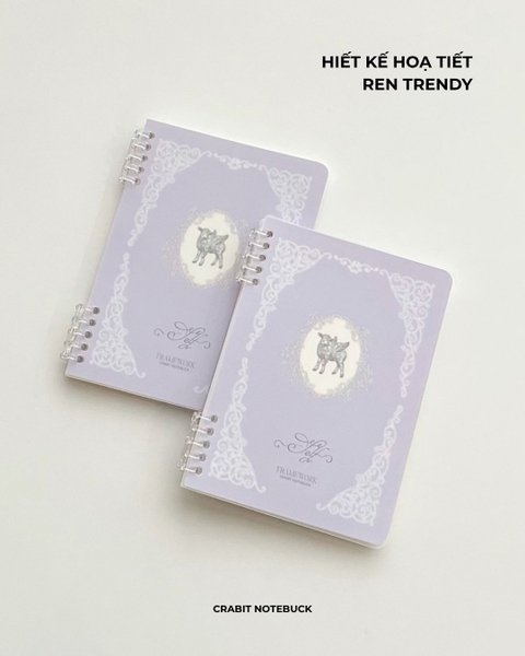 Sổ còng 2 đầu A5 120 trang 100gsm Ren Framework