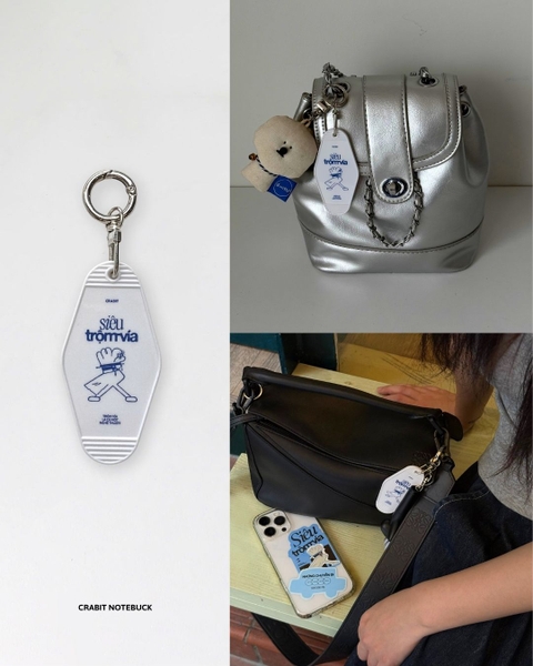 Móc khoá Trộm vía Hotel Keychain