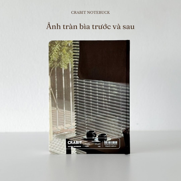 Sổ tay A5 chấm dot 130gsm Moment Collection - Chill Vibe