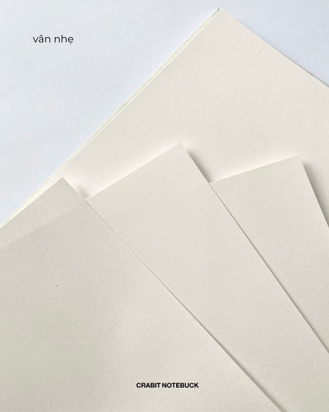 Sổ vẽ Sketchbook 190gsm Vuông nhỏ A Few Notes - You Can't Screenshot The Vibe