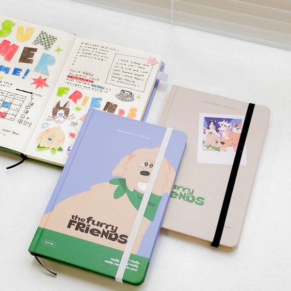 Sổ tay bỏ túi Dot The Furry Friends Crabit x SGT - Cu Lỳ