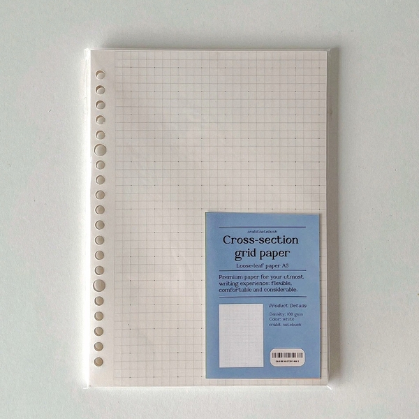 Tập giấy ruột sổ còng A5 ghi chép 20 lỗ