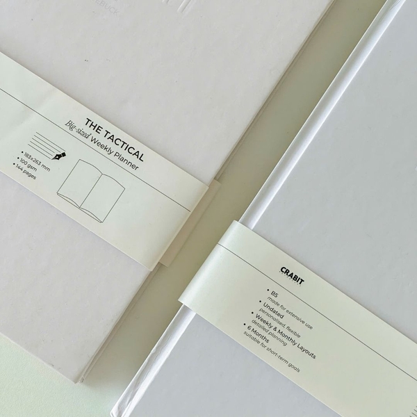 Sổ lịch Planner 2025 - Size B5 - 6 Months