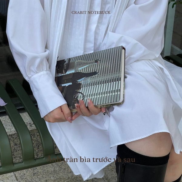 Sổ tay A5 chấm dot 130gsm Moment Collection - Chill Vibe