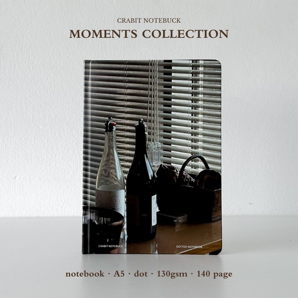 Sổ tay A5 chấm dot 130gsm Moment Collection - Chill Vibe