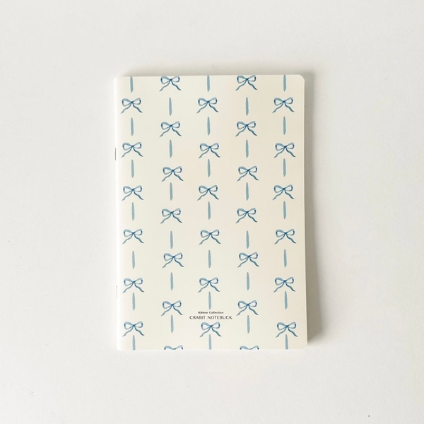 Vở kẻ ngang 120 trang Ribbon Collection - Nơ Xanh Nhỏ