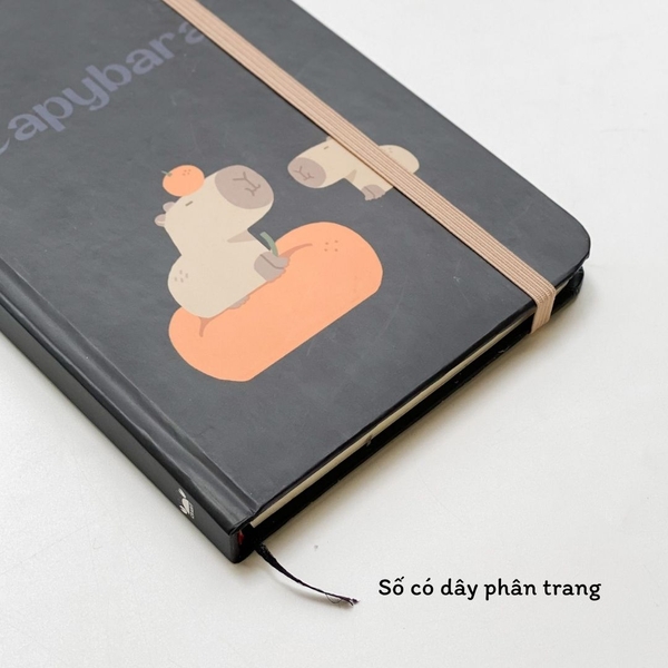 Sổ kẻ ngang bỏ túi Crabit Capybara Life Collection - Capybara Fruits