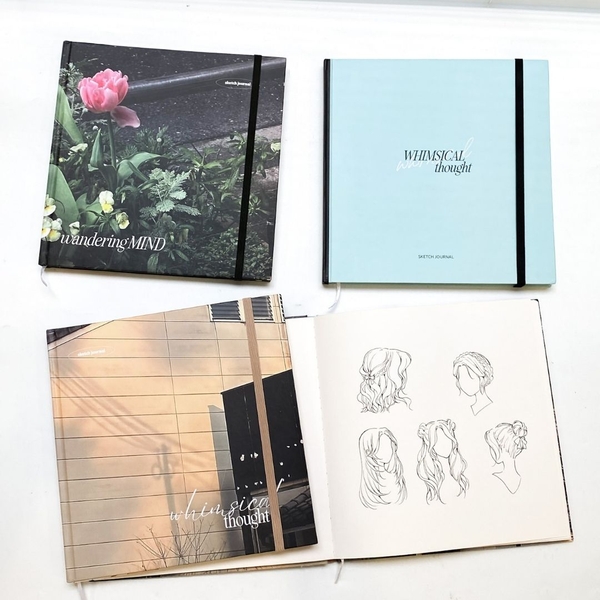 Sketchbook Vuông 190gsm - Thought Xanh Biển