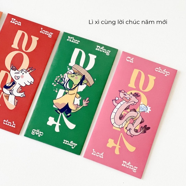Lì xì Tết Nhâm Thìn 2024