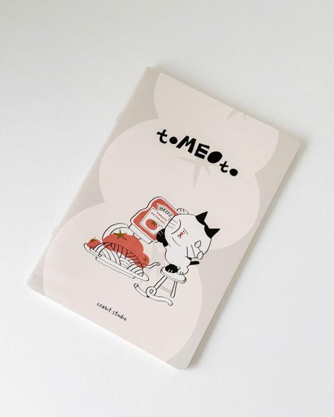 Vở kẻ ngang 100 trang 80gsm Tomeoto Ketchup