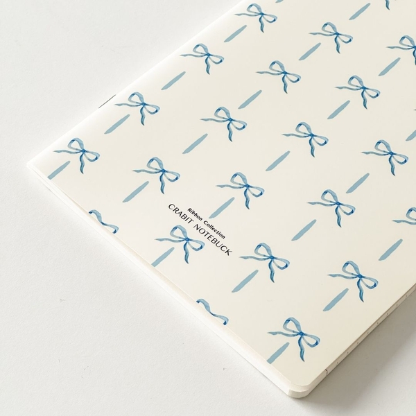 Vở kẻ ngang 120 trang Ribbon Collection - Nơ Xanh Nhỏ