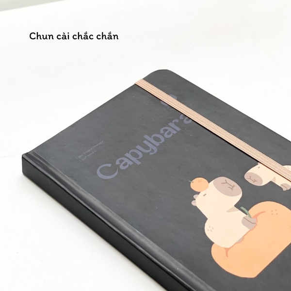 Sổ kẻ ngang bỏ túi Crabit Capybara Life Collection - Capybara Fruits