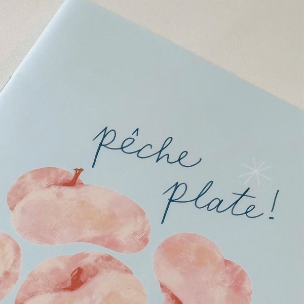 Vở kẻ ngang 80 trang - Peach Pocket - Đào xanh