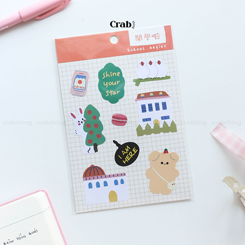 Sticker Daily Life Hàn Quốc