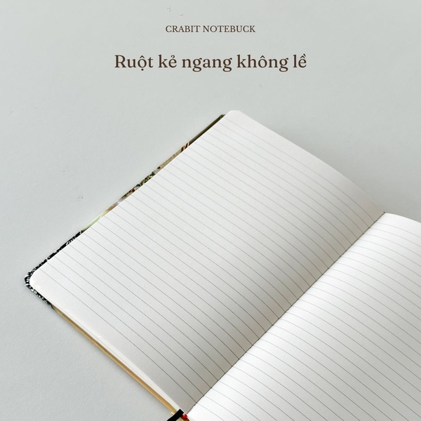 Sổ tay A5 kẻ ngang 130gsm Moment Collection - Nến