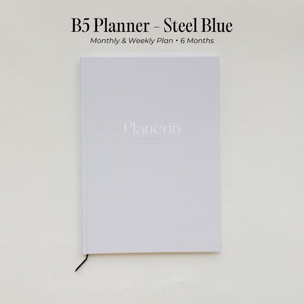 Sổ lịch Planner 2025 - Size B5 - 6 Months