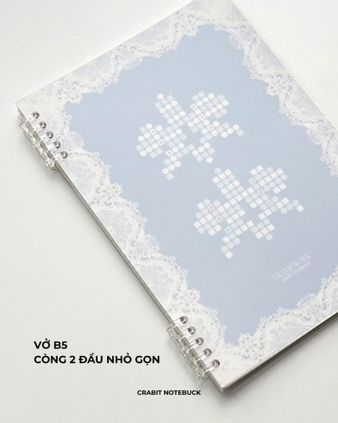 Vở còng 2 đầu B5 120 trang 70gsm Ren Framework