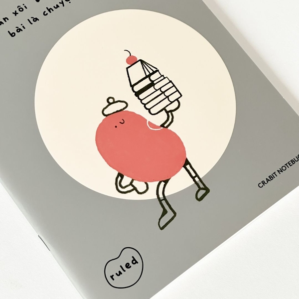 Vở kẻ ngang 120 trang Học Đậu Thi Đỗ - Đậu đỏ