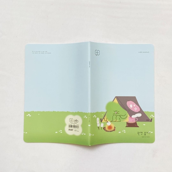 Vở kẻ ngang 80 trang 80gsm Hên - Hên cắm trại