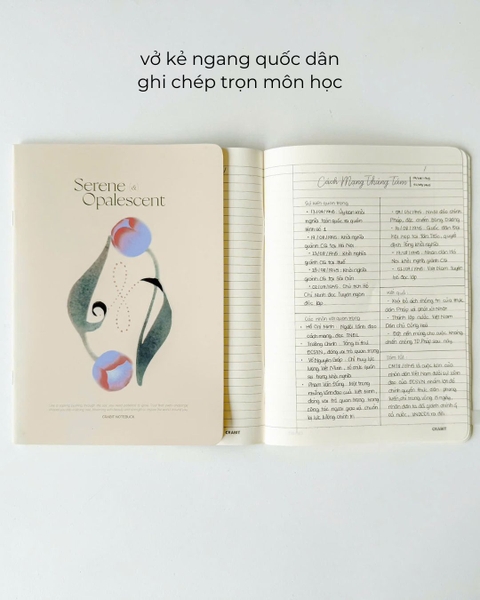 Vở kẻ ngang 80 trang 70gsm Kỳ Hoa Dị Thảo - Venus