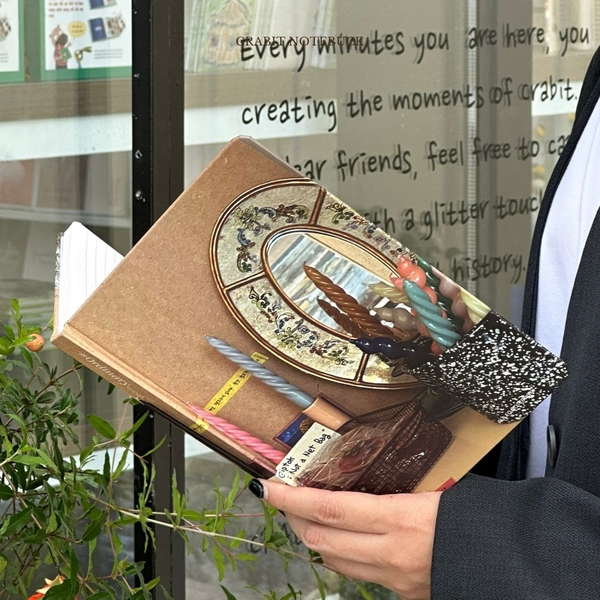 Sổ tay A5 kẻ ngang 130gsm Moment Collection - Nến