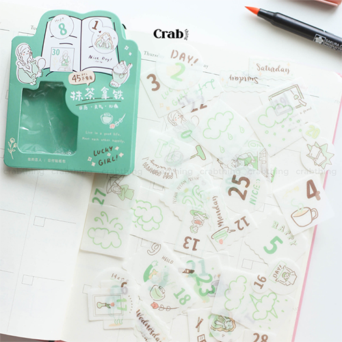 Sticker lịch ngày tháng