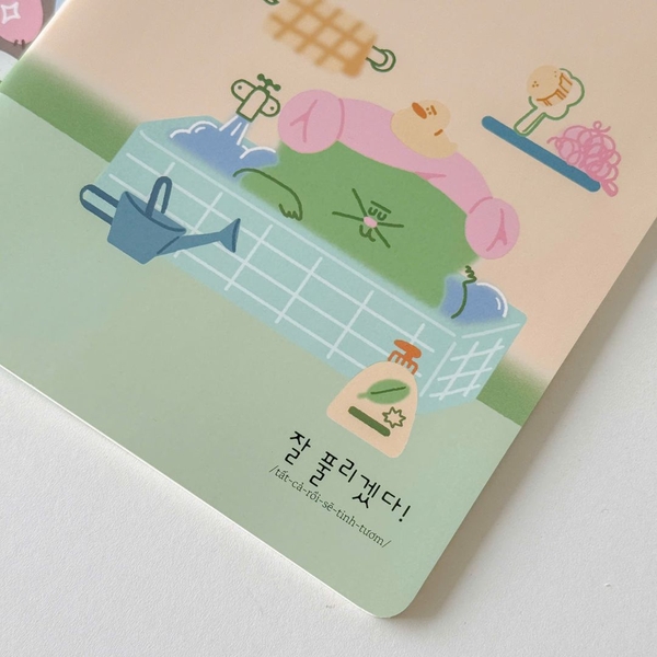 Vở kẻ ngang 80 trang 80gsm Hên - Hên chill