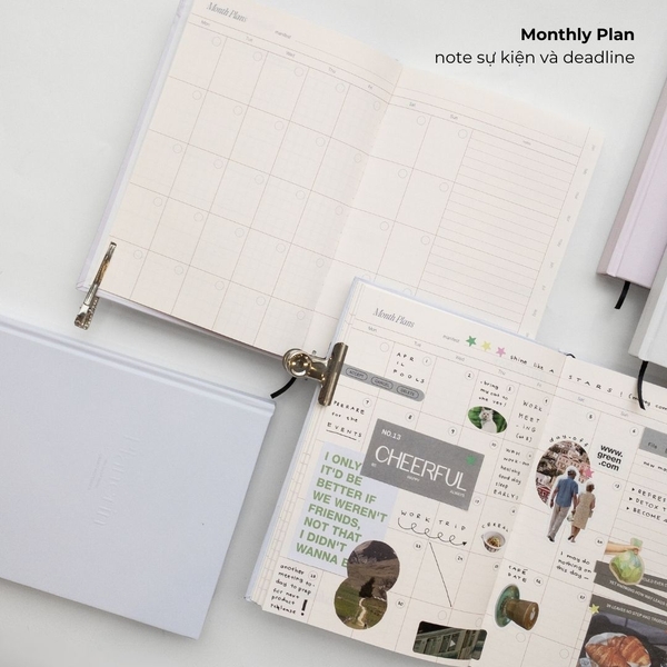 Sổ lịch Planner 2025 - Size A5 - 14 Months