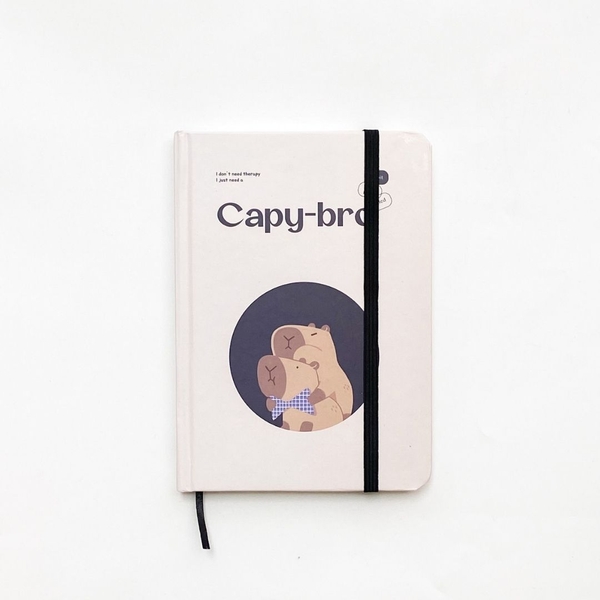 Sổ kẻ ngang bỏ túi Crabit Capybara Life Collection - Capy-bro