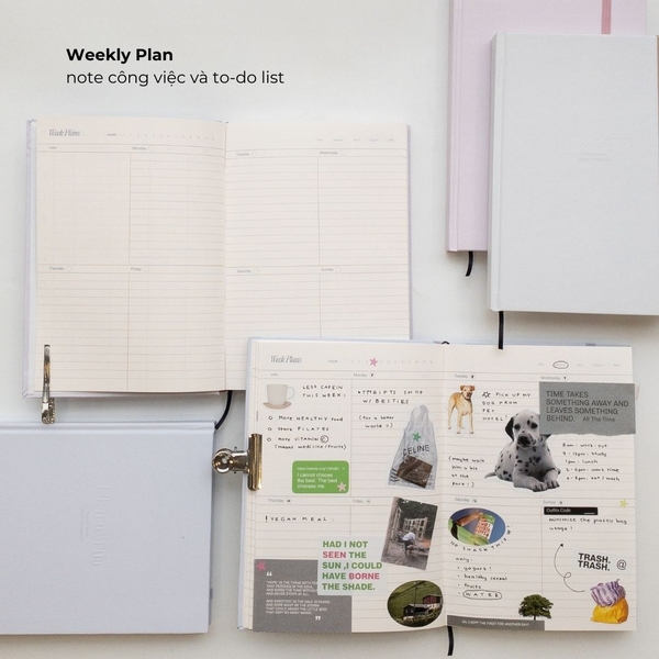 Sổ lịch Planner 2025 - Size A5 - 14 Months