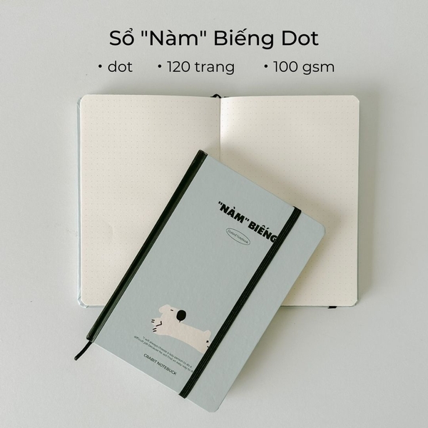 Sổ dot 120 trang 100gsm - "Nàm" Biếng Chó