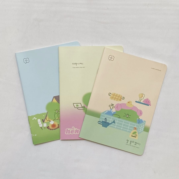 Vở kẻ ngang 80 trang 80gsm Hên - Hên chill