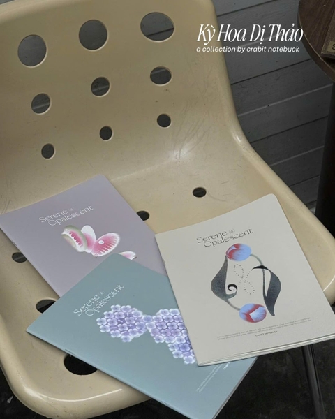 Vở kẻ ngang 80 trang 70gsm Kỳ Hoa Dị Thảo - Cẩm tú cầu