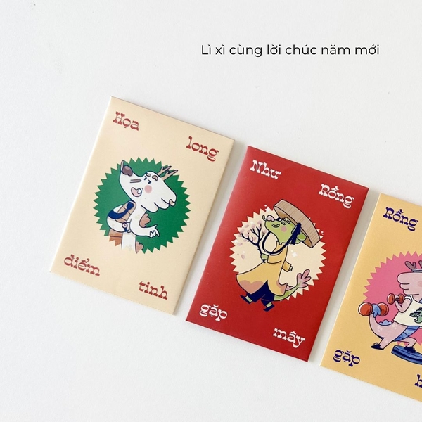 Lì xì Tết Nhâm Thìn 2024