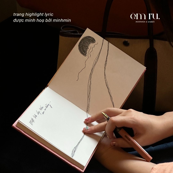 Sổ dot khổ vuông 130gsm Êmru Collection - After Sunset