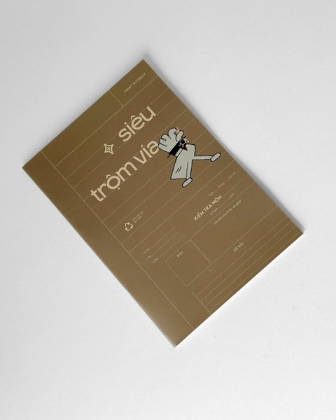 Combo 3 Giấy kiểm tra kẻ ngang Trộm vía