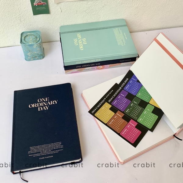 Sticker lịch Calendar 2024