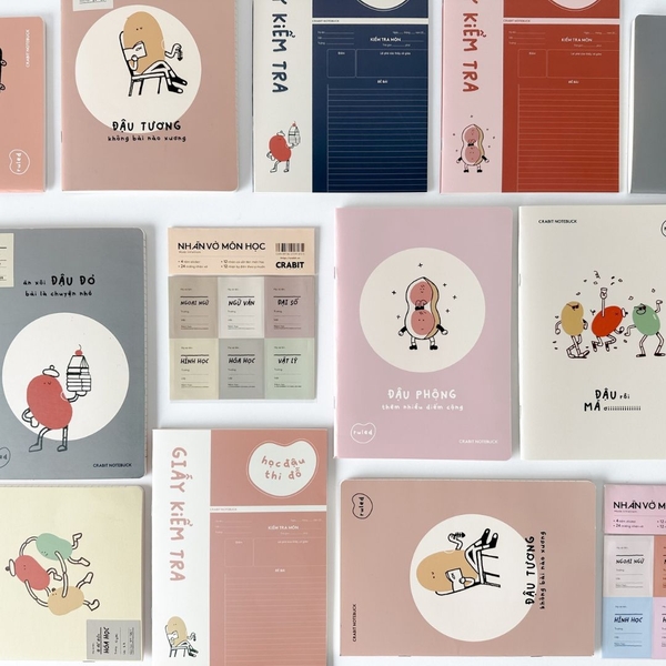 Vở kẻ ngang 120 trang Học Đậu Thi Đỗ - Đậu đỏ