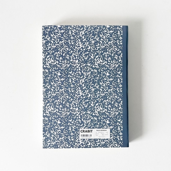 Vở kẻ ngang 500 trang tặng kèm sticker Composition Collection - Xanh Teal