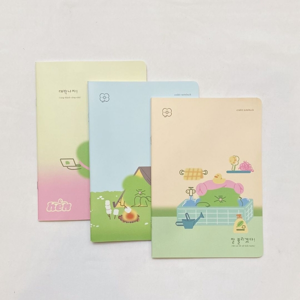 Vở kẻ ngang 80 trang 80gsm Hên - Hên chill