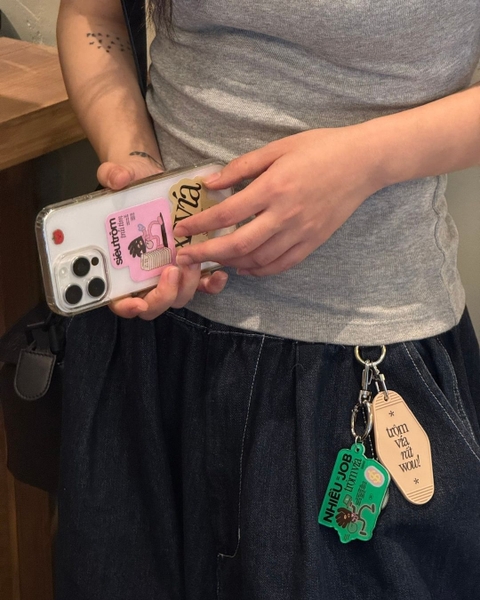 Móc khoá Trộm vía - Trộm Vía Nhiều Job