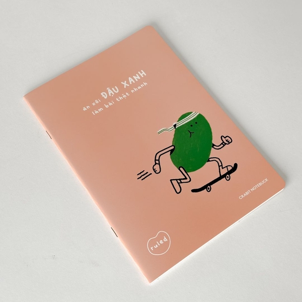 Vở kẻ ngang 80 trang Học Đậu Thi Đỗ - Đậu xanh