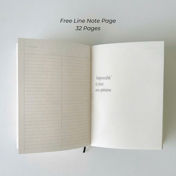 Sổ lịch Planner 2025 - Size A5 - 14 Months