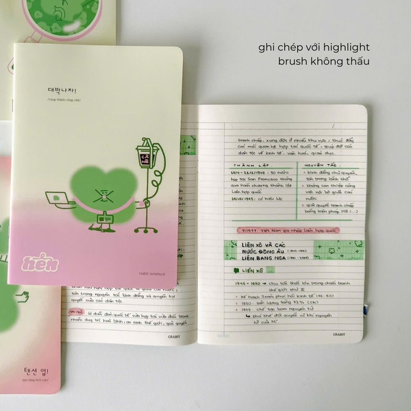 Vở kẻ ngang 100 trang 80gsm Hên - Hên đây rồi