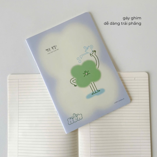 Vở kẻ ngang 80 trang 80gsm Hên - Hên chill